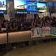 Inside Los Angeles International Airport on Sunday (Diana Moskovitz/Deadspin)